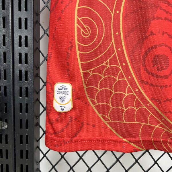 Men's Cagliari Calcio 2024/25 Year of the Snake Limited Edition Jersey - Image 7