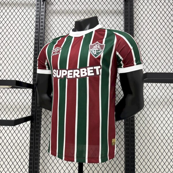 Men's Fluminense 2025/26 Home Jersey Player Version - Image 4