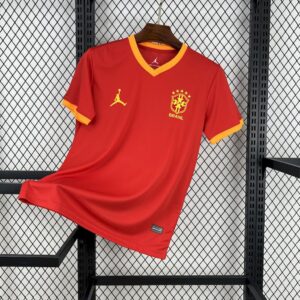 Men's Brazil 2025/26 Jordan Red Special Edition Jersey