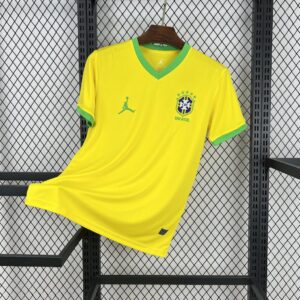 Men's Brazil 2025/26 Jordan Yellow Special Edition Jersey