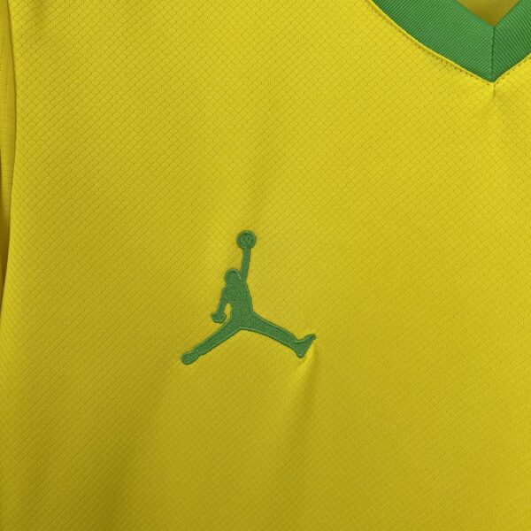 Men's Brazil 2025/26 Jordan Yellow Special Edition Jersey - Image 6