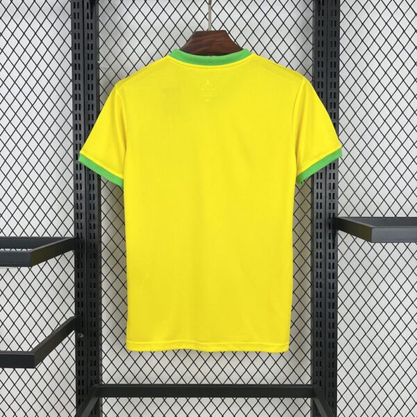 Men's Brazil 2025/26 Jordan Yellow Special Edition Jersey - Image 2