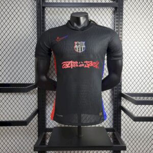 Men's Barcelona 2024/25 Travis Scott Edition Away Jersey Player Version