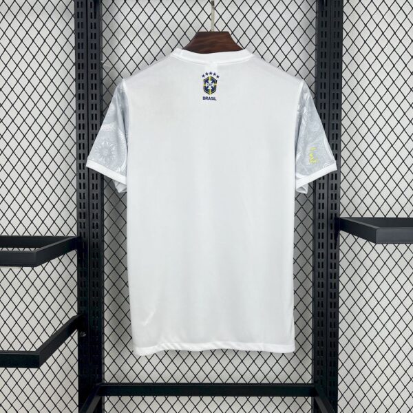 Men's Brazil 2024/25 Special Edition White Jersey - Image 2