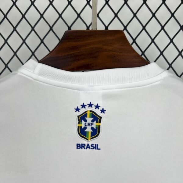 Men's Brazil 2024/25 Special Edition White Jersey - Image 3