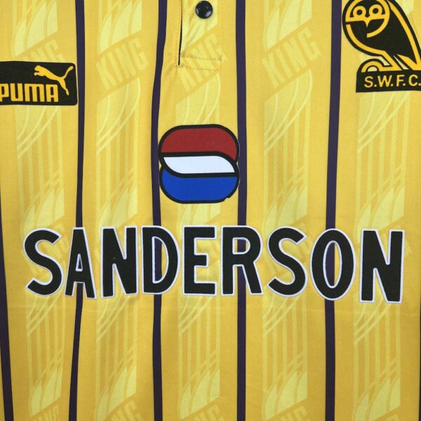 Retro Sheffield Wednesday F.C. 1995 Away Jersey - Image 5