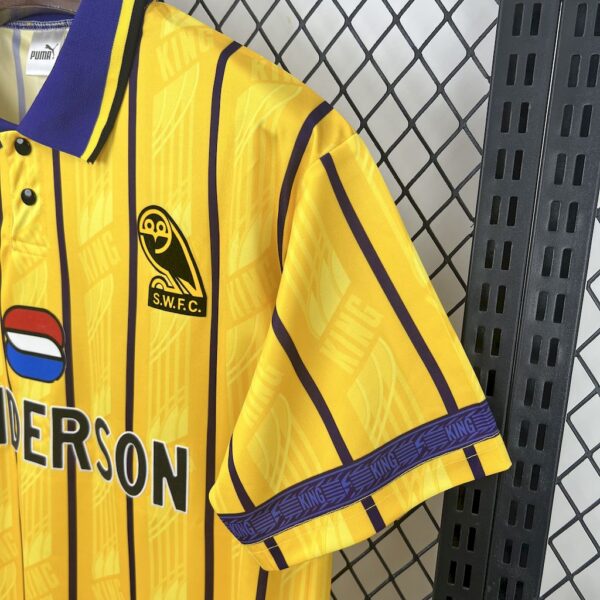 Retro Sheffield Wednesday F.C. 1995 Away Jersey - Image 4