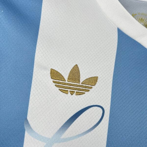 Men's Argentina 2024/25 Adidas 50th Anniversary Messi Jersey - Image 6