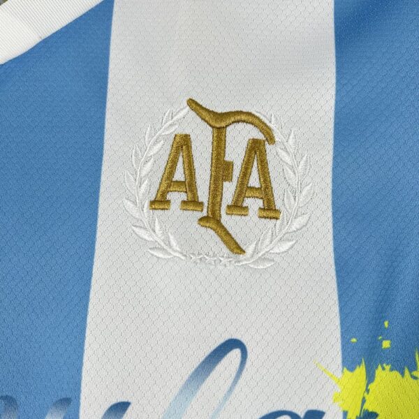 Men's Argentina 2024/25 Adidas 50th Anniversary Messi Jersey - Image 5