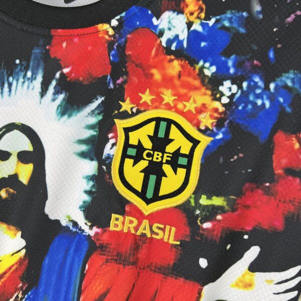 Men's Brazil 2025/26 Colorful Jersey - Image 4