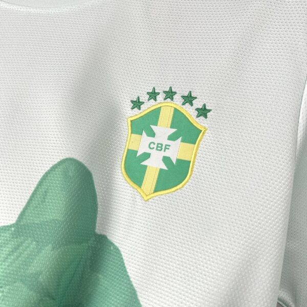 Men's Brazil 2025/26 Green and white Jersey - Image 5