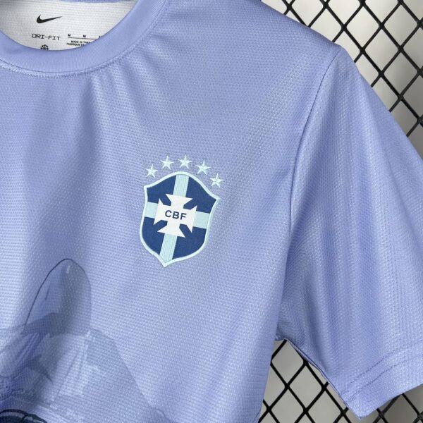 Men's Brazil 2025/26 Light purple Jersey - Image 5