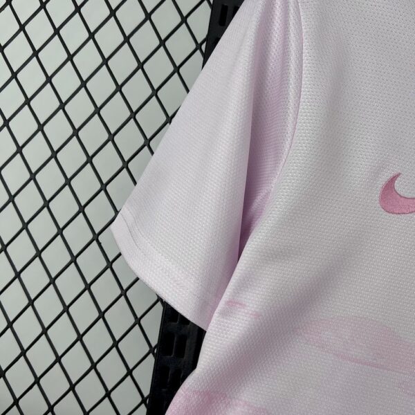 Men's Brazil 2025/26 pink white Jersey - Image 6