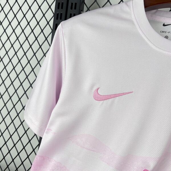 Men's Brazil 2025/26 pink white Jersey - Image 5