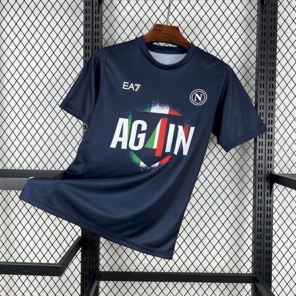 Men's Napoli 2025/26 Casual T-shirts Jersey