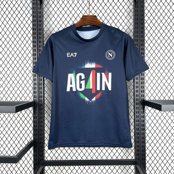 Men's Napoli 2025/26 Casual T-shirts Jersey - Image 4