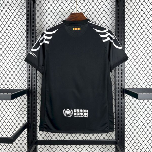 Men's Barcelona 2024/25 Travis Scott Edition Black Special Edition Jersey - Image 2