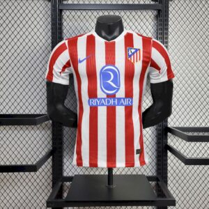 Men's Atletico Madrid 2025/26 Home Jersey Player Version