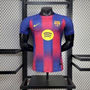 Men's Barcelona 2025/26 Home Jersey Player Version