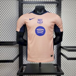 Men's Barcelona 2025/26 Pre-match training suit Jersey Player Version