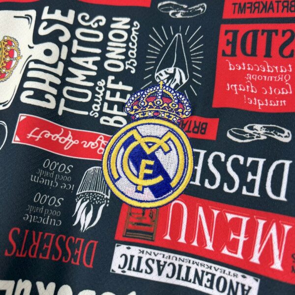 Men's Real Madrid 2025/26 Doodle board Jersey - Image 6