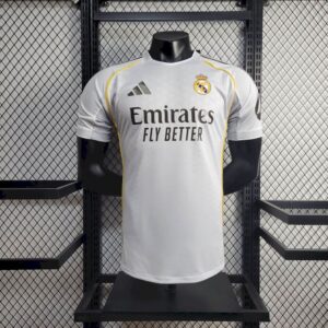 Men's Real Madrid 2025/26 Home Jersey Player Version
