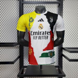 Men's Cristiano Ronaldo 2025/26 All Club Mix  Jersey Player Version