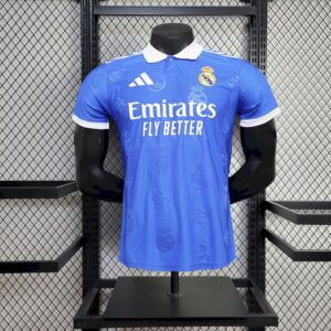 Men's Real Madrid  2025/26 Blue Special Edition Jersey Player Version