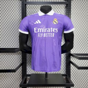 Men's Real Madrid  2025/26 Light purple special edition Jersey Player Version