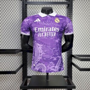 Men's Real Madrid 2025/26 Purple special edition Jersey Player Version