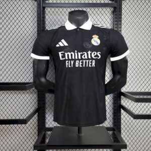 Men's Real Madrid  2025/26 Black Special Edition Jersey Player Version