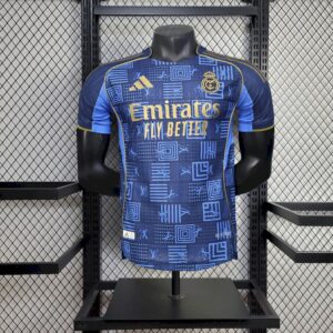 Men's Real Madrid 2025/26 Louis Vuitton Joint Edition Jersey Player Version