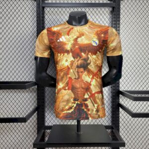 Men's Real Madrid 2025/26 Nezha Phoenix Version Jersey Player Version