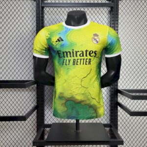 Men's Real Madrid 2025/26 Green Special Edition Jersey Player Version