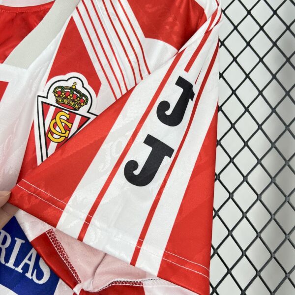 Retro Sporting de Gijon 1994/95 Home Jersey - Image 5