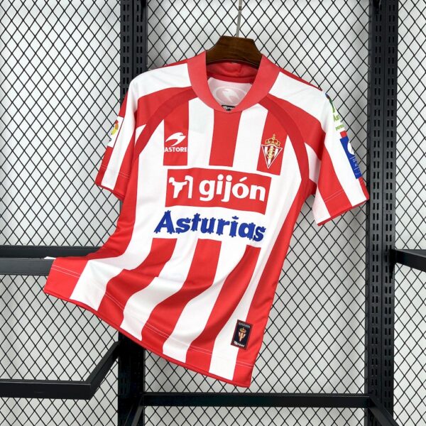 Retro Sporting de Gijon 2008/09 Home Jersey