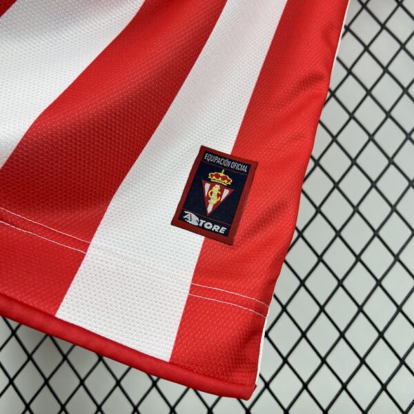 Retro Sporting de Gijon 2008/09 Home Jersey - Image 4