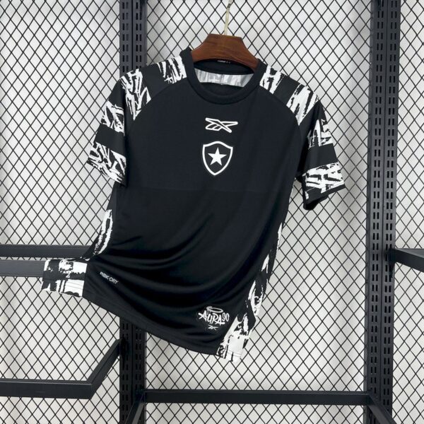 Men's Botafogo 2025/26 Black pre-match training suit Jersey
