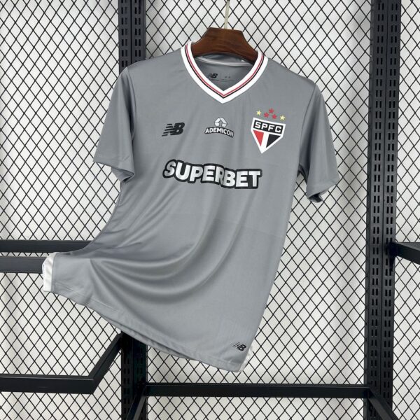Men's Sao Paulo 2025/26 Special Edition Grey Jersey