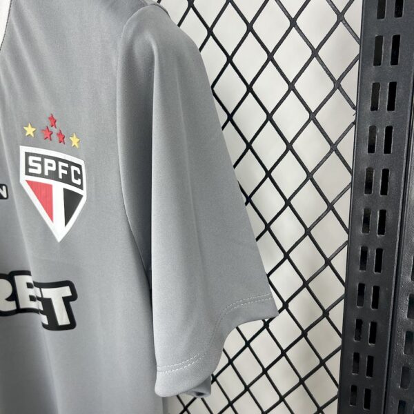 Men's Sao Paulo 2025/26 Special Edition Grey Jersey - Image 5