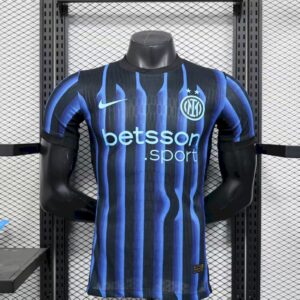 Men's Inter Milan 2025/26 Home Jersey Player Version