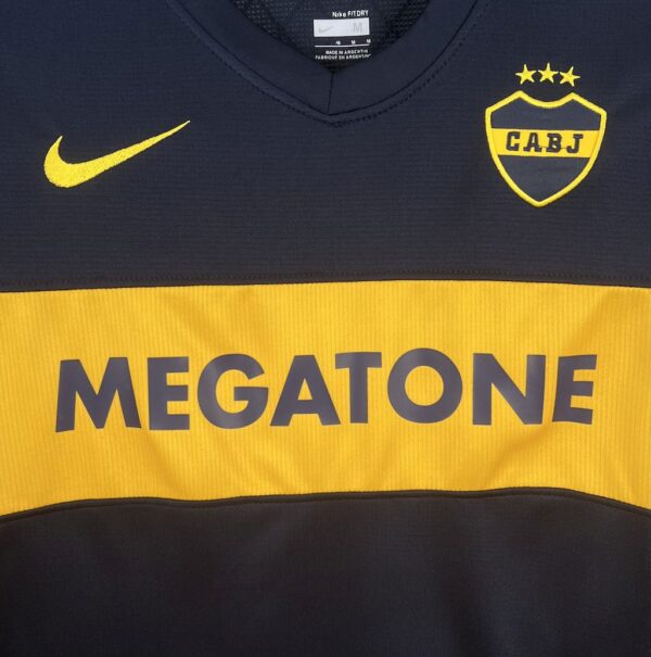 Retro Boca Juniors 2007/08 Home Jersey - Image 7