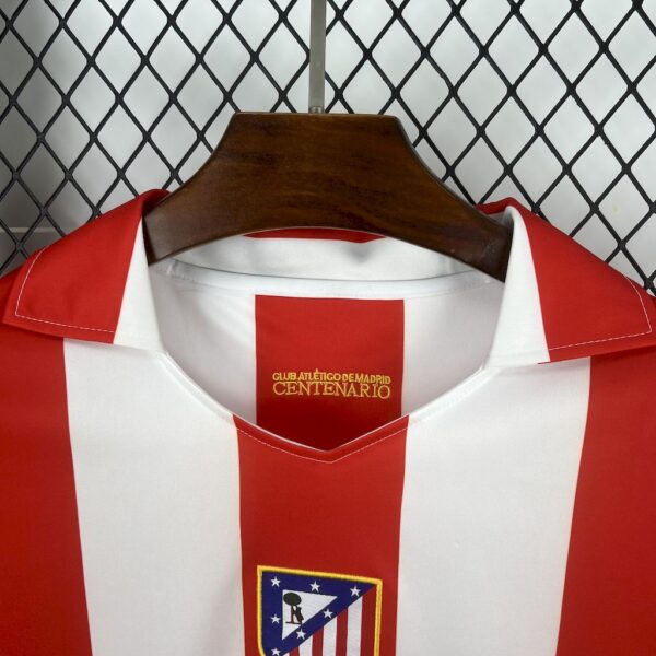 Retro Atletico Madrid 1903/2003 Centennial Edition Jersey - Image 5