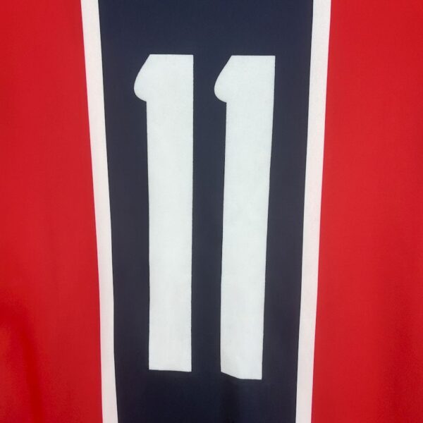 Retro Paris Saint-Germain 1975 Away （11Number）Jersey - Image 3