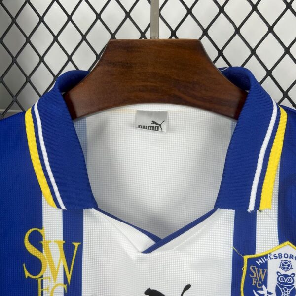 Retro Sheffield Wednesday F.C. 1997 Home Jersey - Image 9