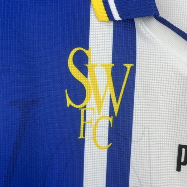 Retro Sheffield Wednesday F.C. 1997 Home Jersey - Image 8