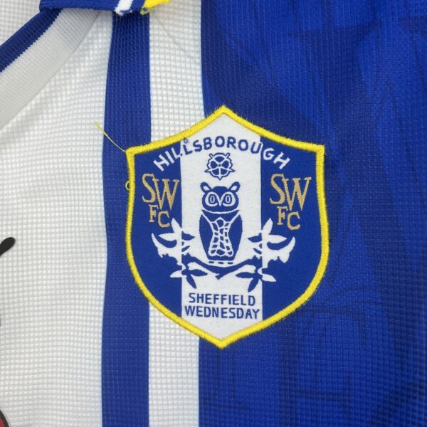Retro Sheffield Wednesday F.C. 1997 Home Jersey - Image 6
