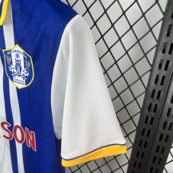 Retro Sheffield Wednesday F.C. 1997 Home Jersey - Image 4