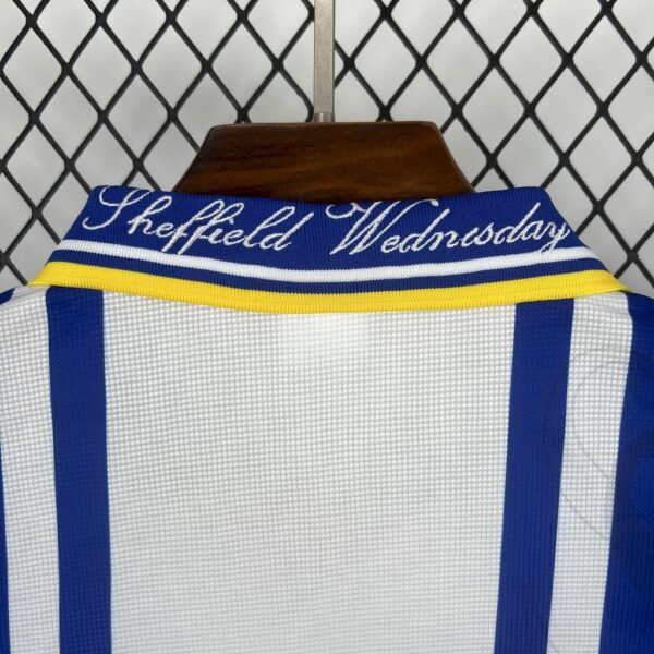 Retro Sheffield Wednesday F.C. 1997 Home Jersey - Image 3