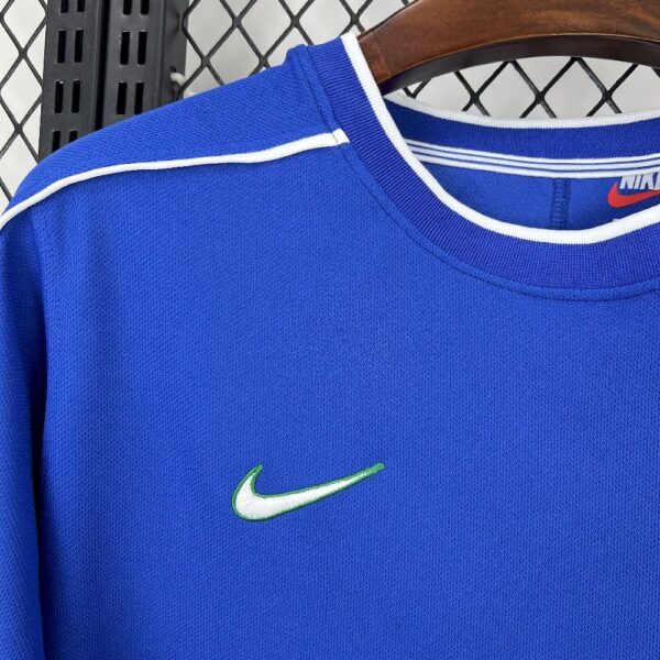 Retro Brazil 1998 Away Jersey - Image 8